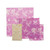 Bee's Wrap - Fd Wrp Asst Size Clover 3pk - Case of 6-1 CT