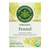 Traditional Medicinals Organic Tea/Herbal Tea - Fennel - Case of 6 - 16 Bags