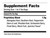 Bravo Tea Energy & Stamina Herbal Tea supplement facts and ingredients