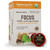BareOrganics Focus Organic Coffee with Superfoods Single Serve Cups, Medium Roast, 10 Count