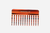 di Prima Tandoori Handmade Half Size Wet Comb, Tortoise Shell