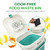 Airnex Collapsible Compost Bin, Green, 1 Gallon with 20 Bags + 2 Charcoal Filters