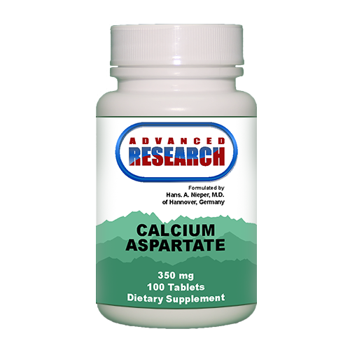NCI Advanced Research Calcium Aspartate 100 Tablets