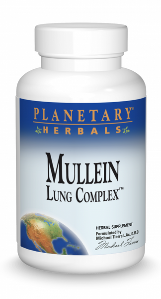 Planetary Herbals Mullein Lung Complex™ 850 mg, 180 Tablet