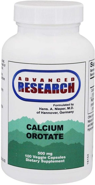 NCI Dr. Hans Nieper Calcium Orotate 100 capsules