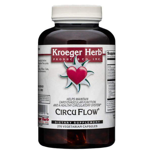 Kroeger Herb Circu Flow 270 Capsules
