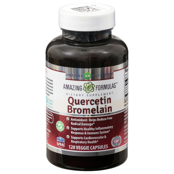 Amazing Formulas - Quercetin Bromlain 500 Mg - 1 Each 1-120 CT