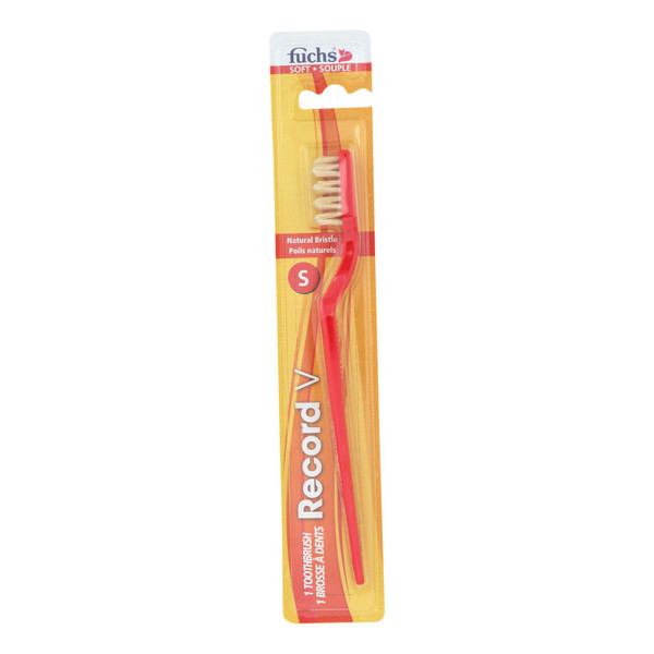 Fuchs Natural Bristle Toothbrush  - Case of 12 - CT