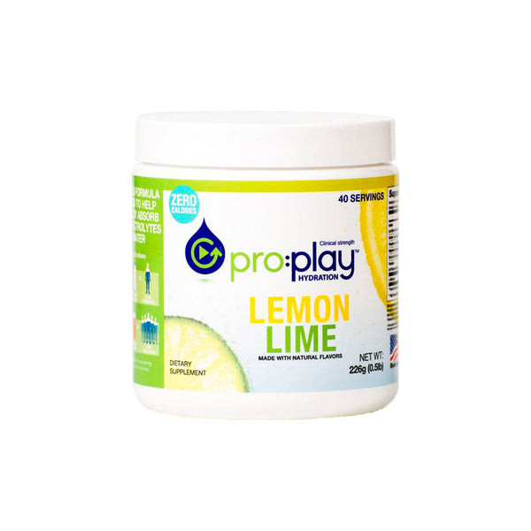 Hydration Health Products - Hyd Powder Proplay Lemon Lime - 1 Each -50 Count