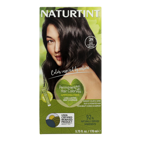 Naturtint Hair Care/Hair Color - Permanent - 3N - Dark Chestnut - 5.28 oz