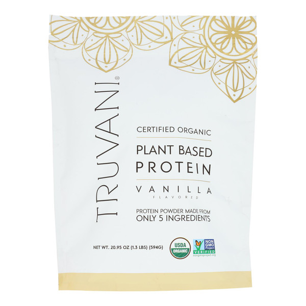 Truvani - Protein Powder Vanilla - 1 Each-20.95 OZ