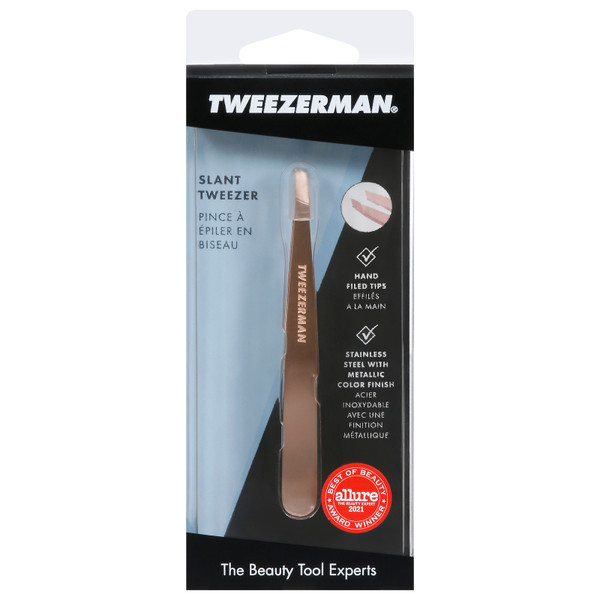 Tweezerman - Slant Tweezer Rose Gold - 1 Each-1 EA