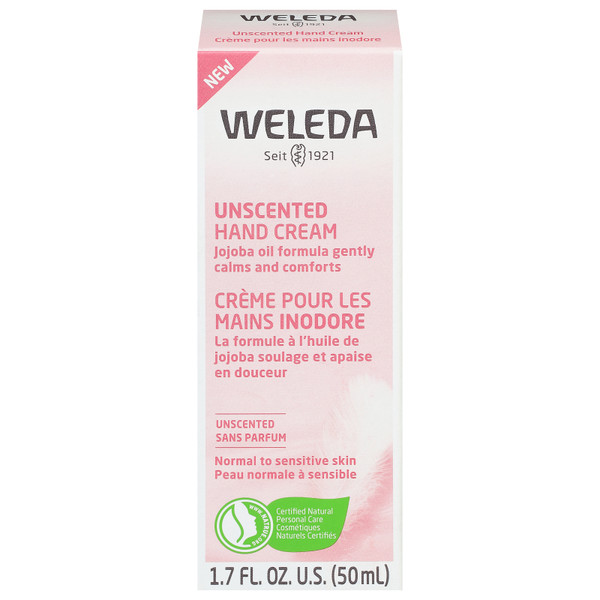 Weleda - Cream Hand Unscented - 1 Each-1.7 FZ