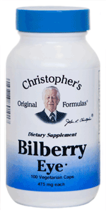 Bilberry Eye 100 capsules