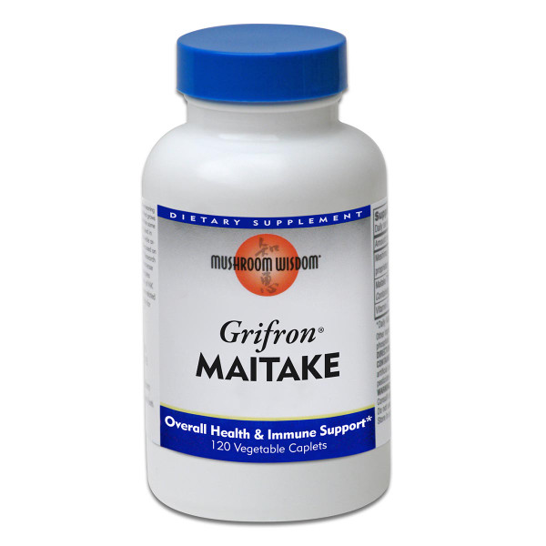 Mushroom Wisdom Grifron Maitake 120 vegetarian caplets