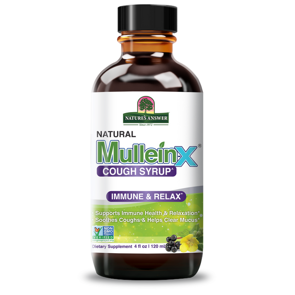 Nature's Answer Mullein-X Cough Syrup, Immune & Relax 4 fl. oz.