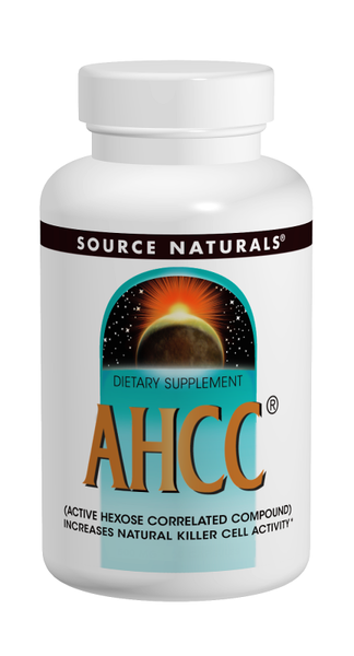 Source Naturals AHCC 500 mg Capsules bottle