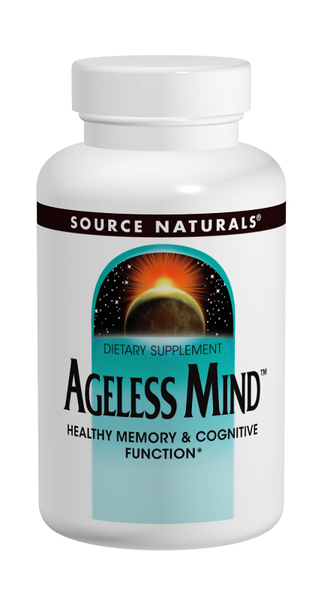 Source Naturals Ageless Mind Tablets bottle