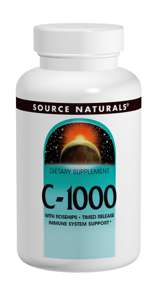 Source Naturals C-1000 1000 mg Timed Release Tablets bottle