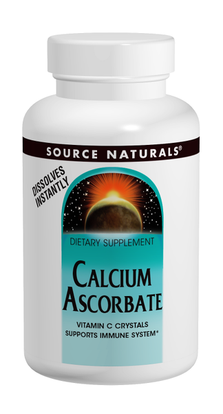 Source Naturals Calcium Ascorbate Crystals bottle