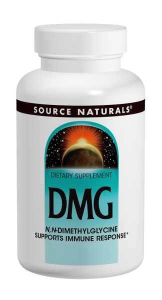 Source Naturals DMG 100 mg Tablets bottle