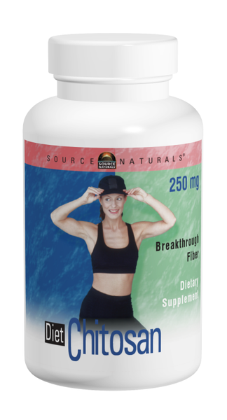 Source Naturals Diet Chitosan 500 mg Capsules Picture Label bottle
