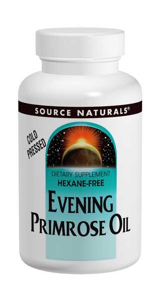 Source Naturals Evening Primrose Oil, Hexane-Free 1350 mg Softgels bottle