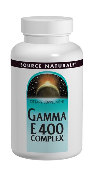 Source Naturals Gamma E 400 Complex 400 mg Softgels bottle