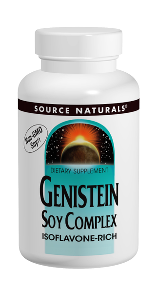 Source Naturals Genistein Soy Complex 1000 mg Tablets bottle