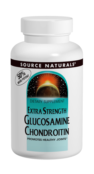 Source Naturals Glucosamine Chondroitin, Extra Strength Tablets bottle