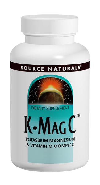 Source Naturals K-Mag C 674 mg Tablets bottle