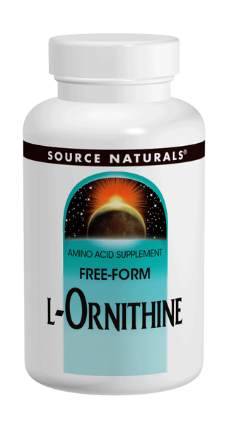 Source Naturals L-Ornithine 667 mg Capsules bottle