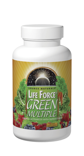 Source Naturals Life Force Green Multiple Tablets bottle