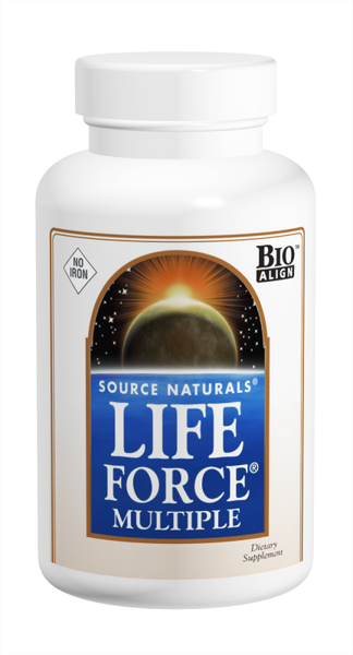 Source Naturals Life Force Multiple, No Iron Tablets bottle