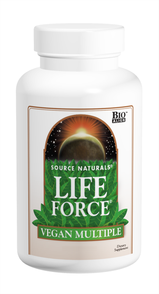 Source Naturals Life Force Vegan Multiple Tablets bottle