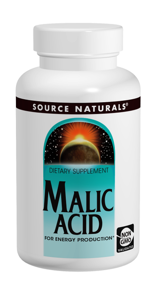 Source Naturals Malic Acid 833 mg Tablets bottle