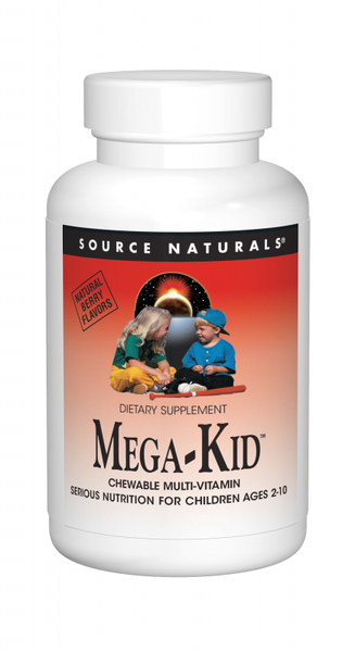 Source Naturals Mega-Kid Berry Wafers bottle