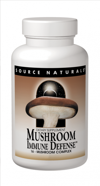 Source Naturals Mushroom Immune Defense Tablets bottle