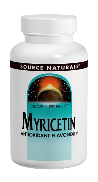 Source Naturals Myricetin 100 mg Tablets bottle