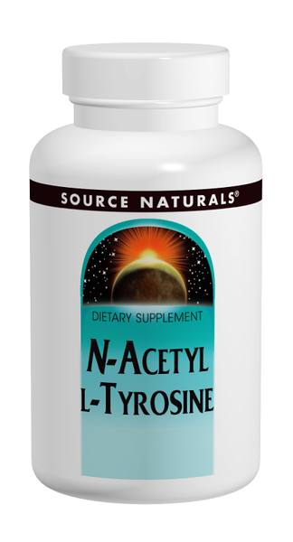 Source Naturals N-Acetyl L-Tyrosine 300 mg Tablets bottle