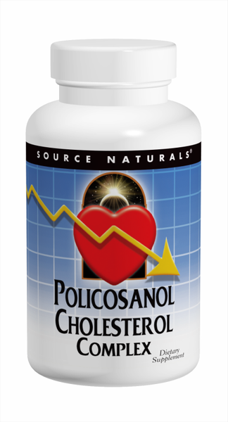 Source Naturals Policosanol Cholesterol Complex Tablets bottle