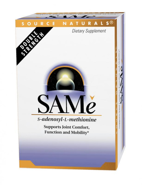 Source Naturals SAMe 200 mg Tablets Enteric Coated bottle