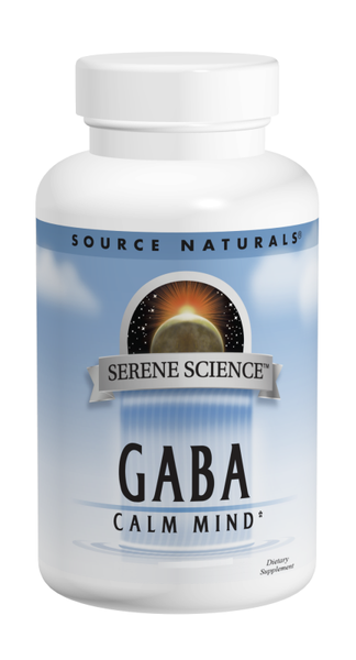 Source Naturals Serene Science GABA 750 mg Powder bottle