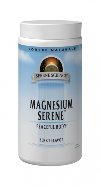Source Naturals Serene Science Magnesium Serene Tangerine Powder bottle