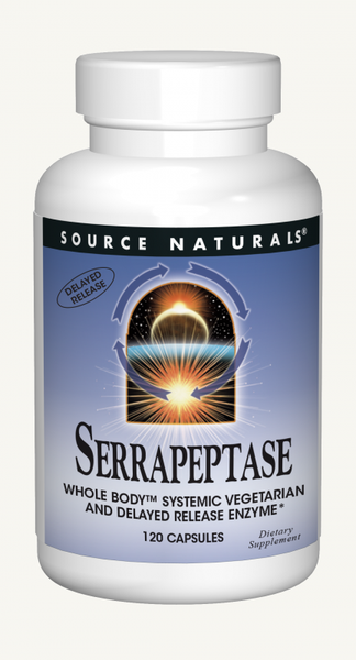 Source Naturals Serrapeptase Vegetarian Capsules bottle