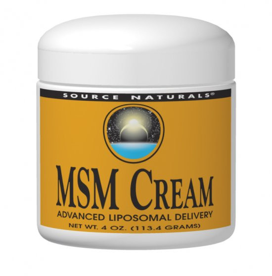 Source Naturals Skin Eternal MSM Cream Cream bottle