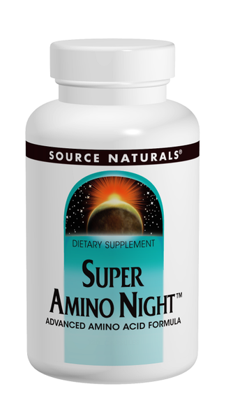 Source Naturals Super Amino Night Tablets bottle