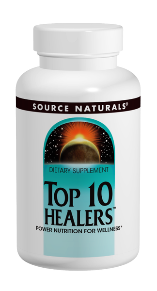 Source Naturals Top 10 Healers Tablets bottle