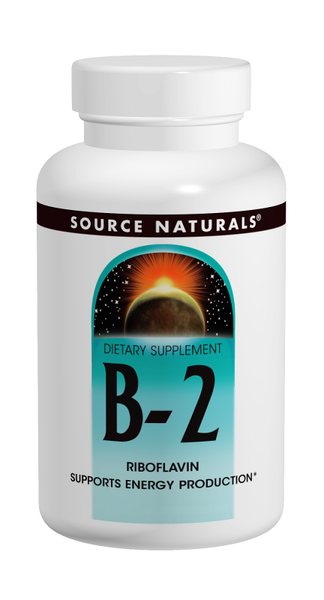 Source Naturals Vitamin B-2 100 mg Tablets bottle