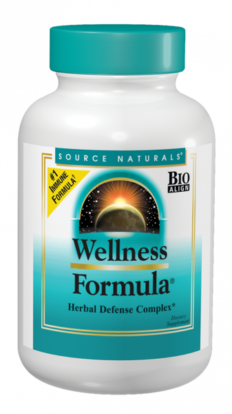 Source Naturals Wellness Formula Capsules bottle